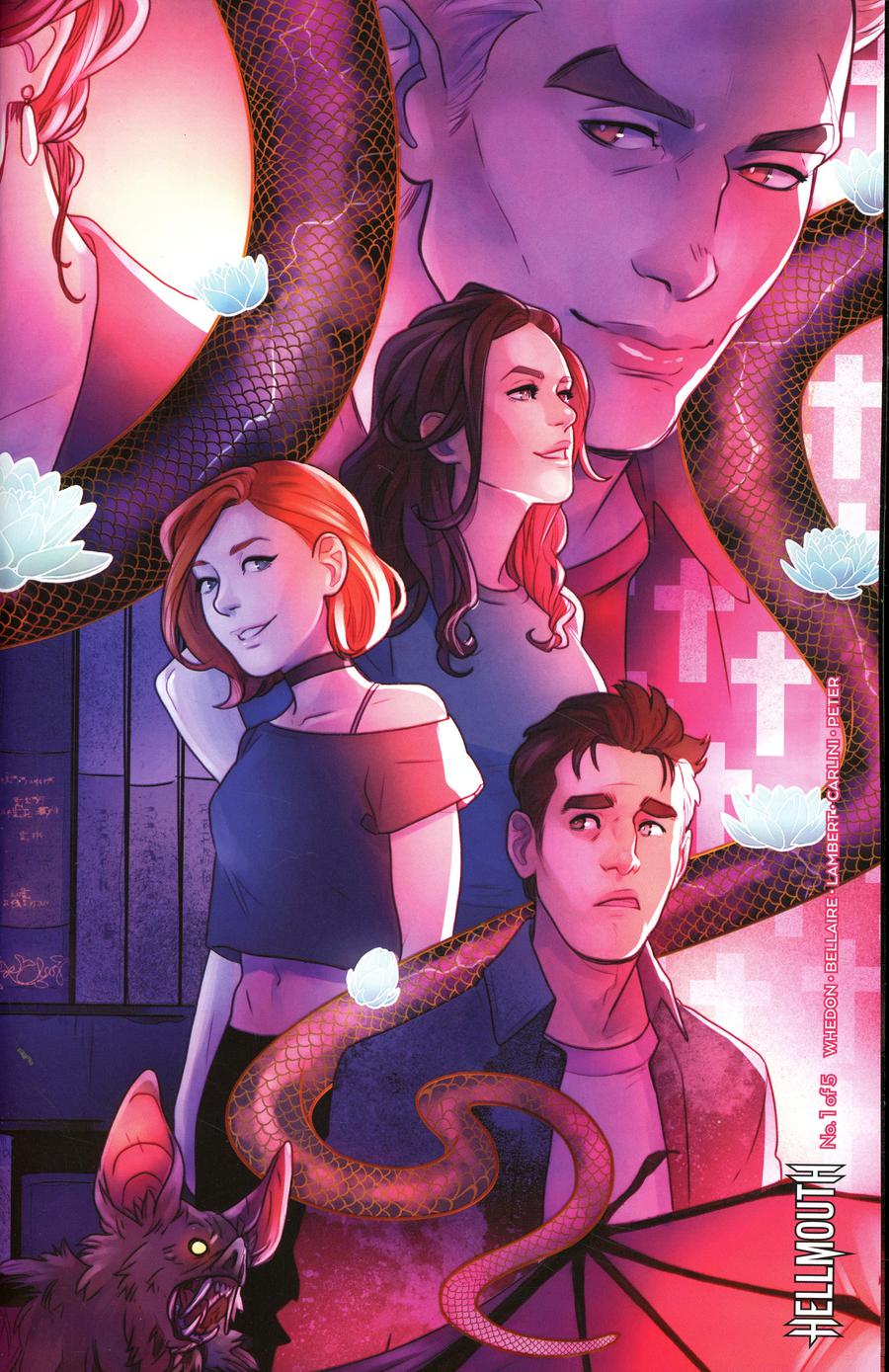 Buffy The Vampire Slayer Angel Hellmouth #1 Cover C Variant Kelly Matthews & Nichole Matthews Connecting Cover