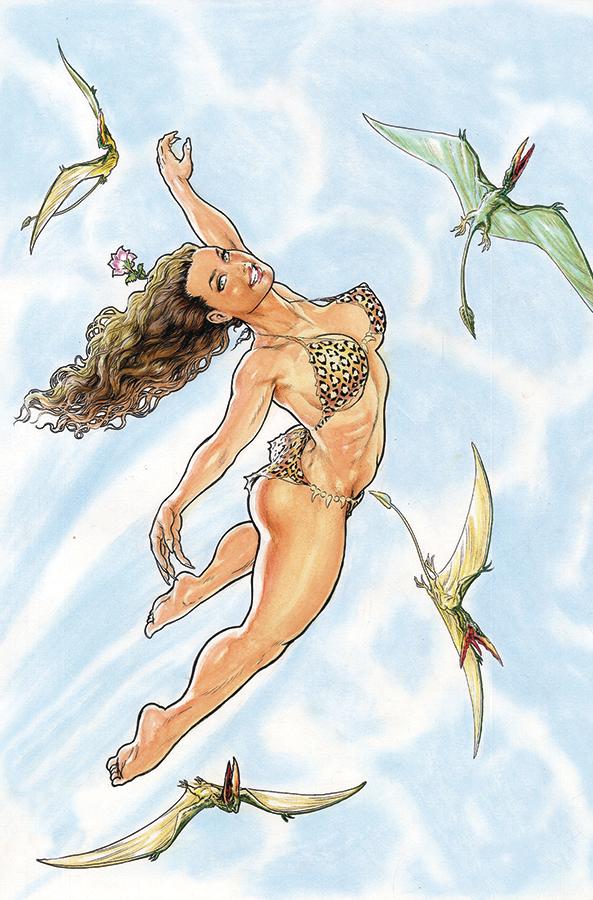 Cavewoman Terror In The Skies Cover D Variant Budd Root Cover