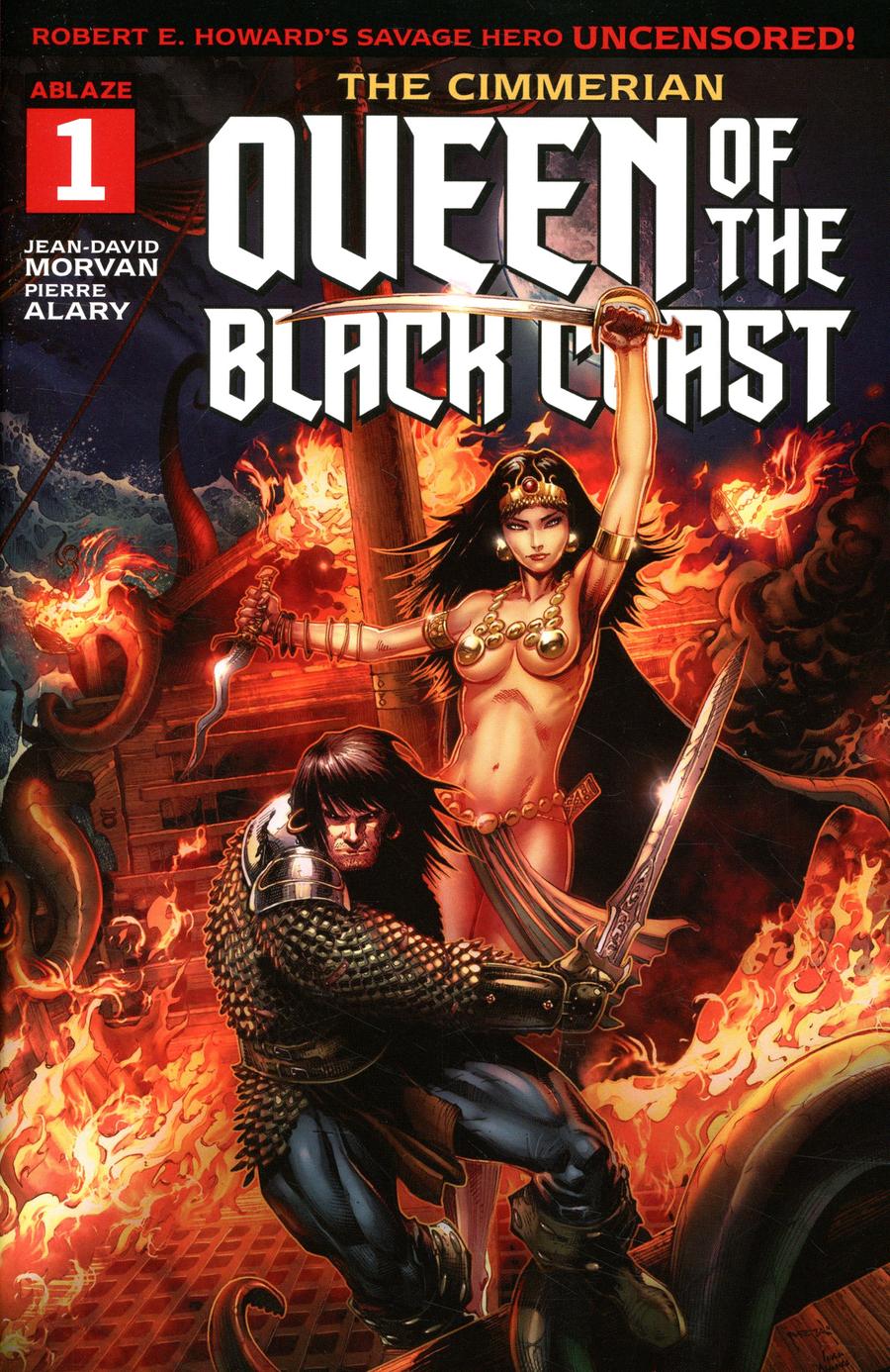 Cimmerian Queen Of The Black Coast #1 Cover A Regular Jason Metcalf Cover