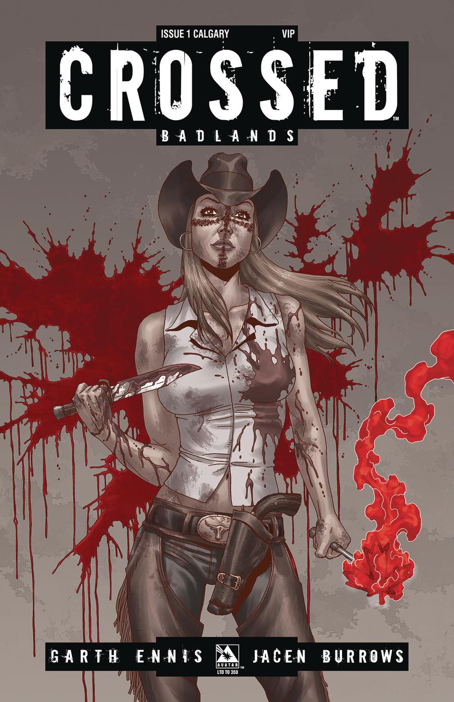 Crossed Badlands #1 Cover O Calgary VIP Cover