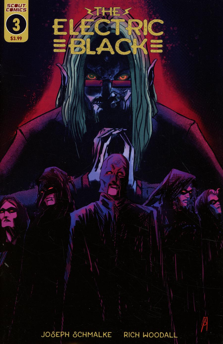Electric Black #3 Cover A Regular Cover