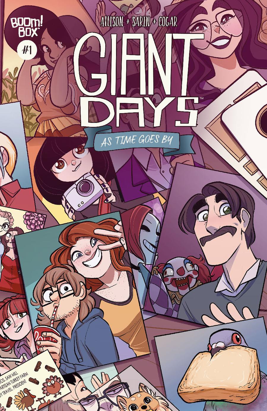 Giant Days As Time Goes By #1 Cover B Variant Max Sarin Cover