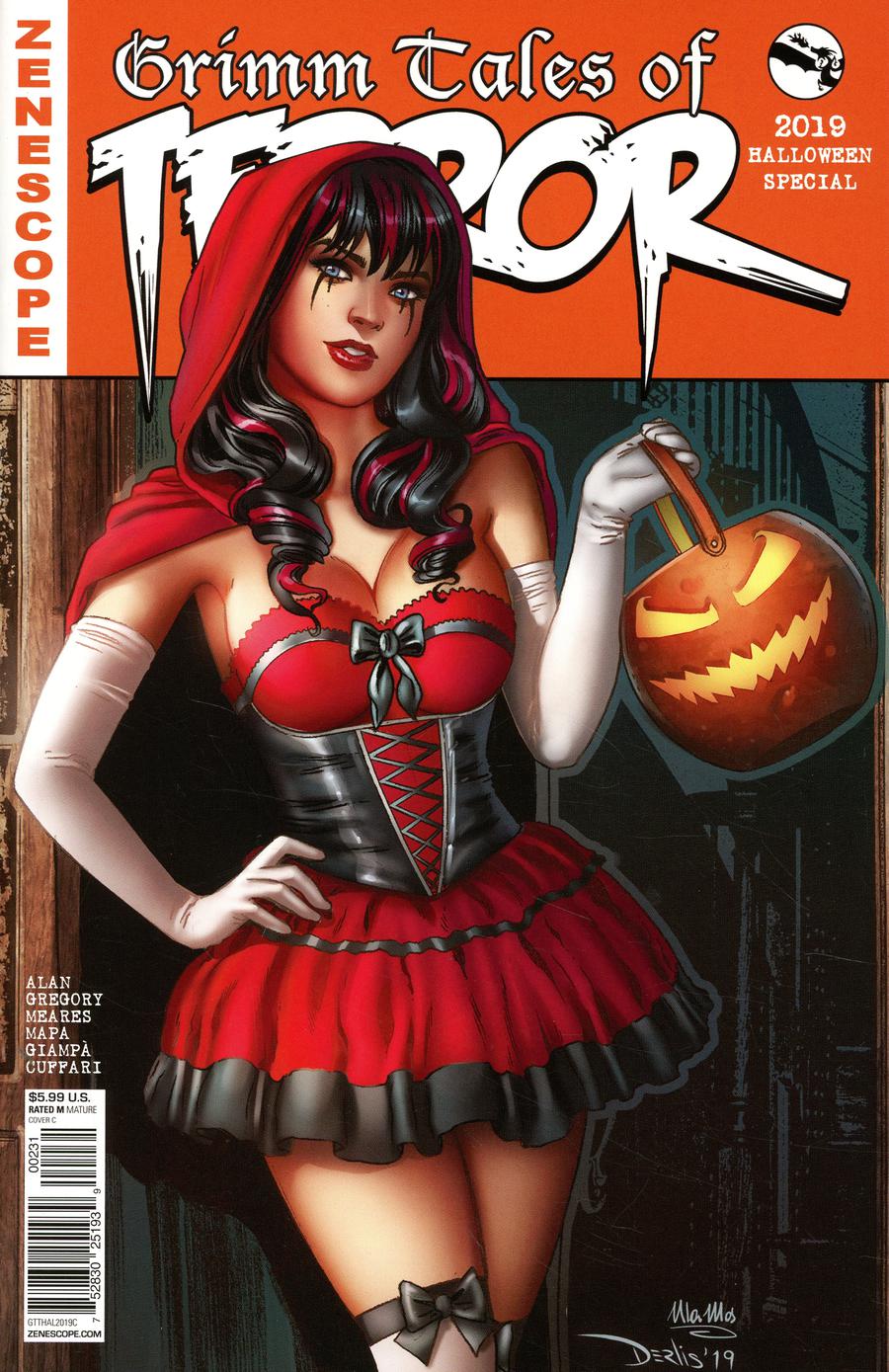 Grimm Fairy Tales Presents Grimm Tales Of Terror 2019 Halloween Edition #1 Cover C Derlis Santacruz