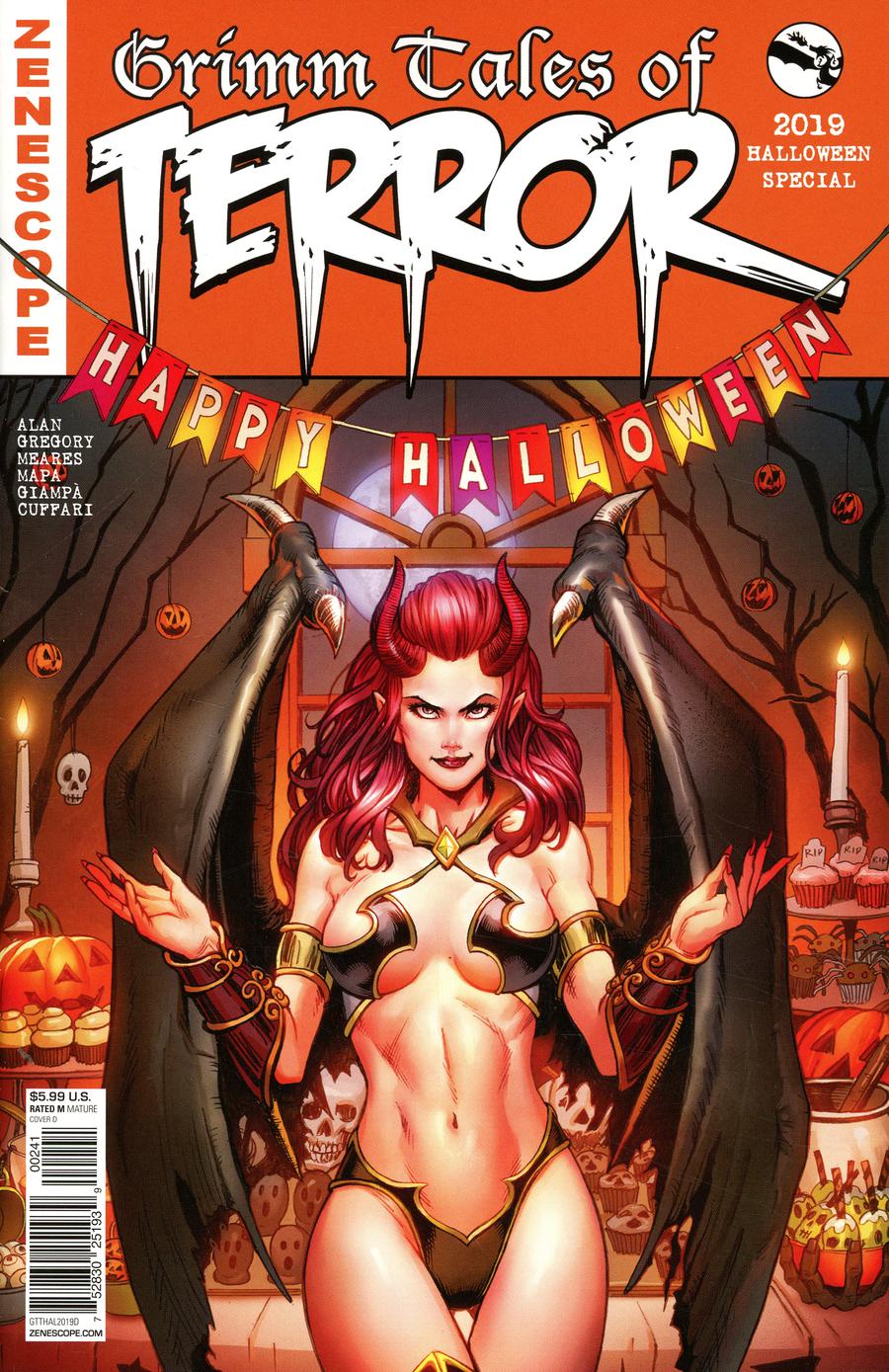 Grimm Fairy Tales Presents Grimm Tales Of Terror 2019 Halloween Edition #1 Cover D Alfredo Reyes