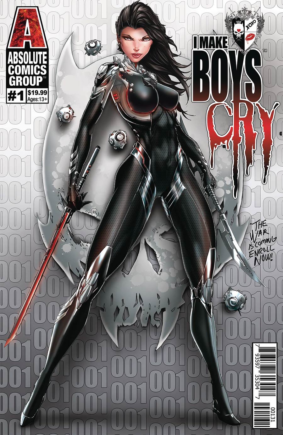 I Make Boys Cry #1 Cover C Variant Jamie Tyndall Wraparound Lenticular Cover