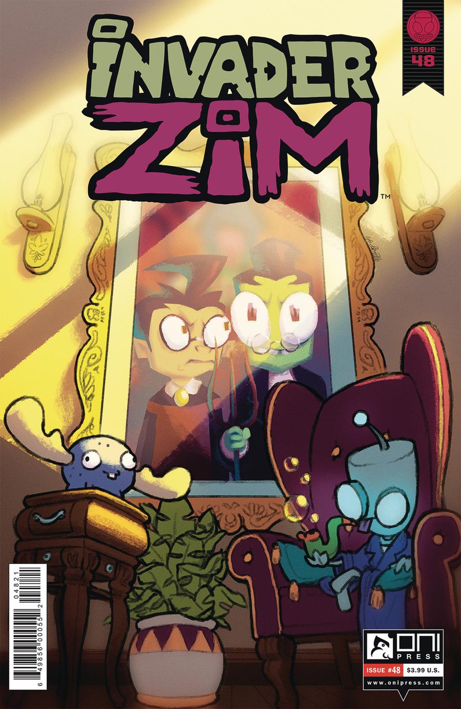 Invader Zim #48 Cover B Variant Marcy Bones Cover