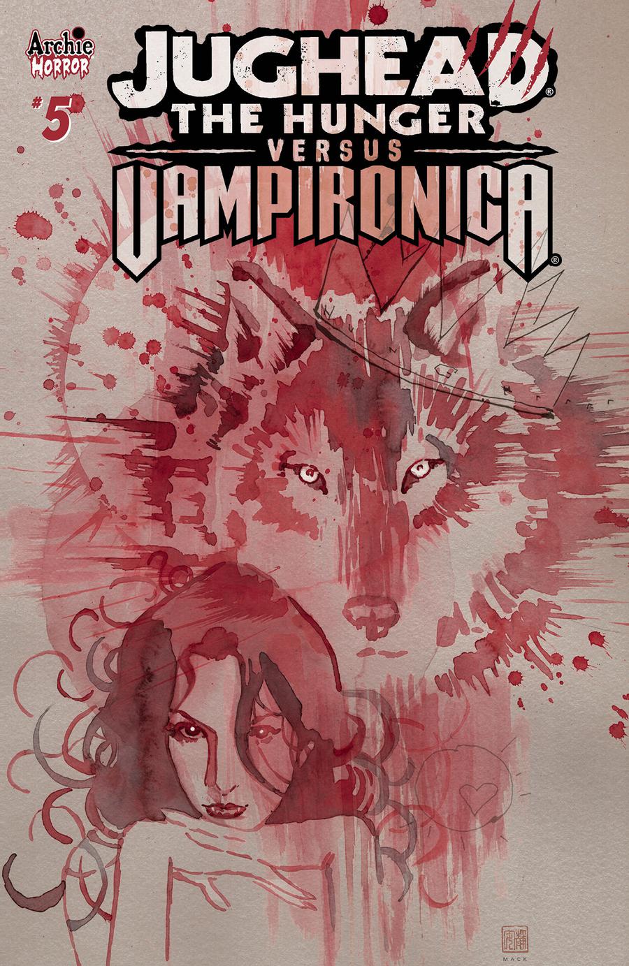 Jughead The Hunger Versus Vampironica #5 Cover B Variant David Mack Cover