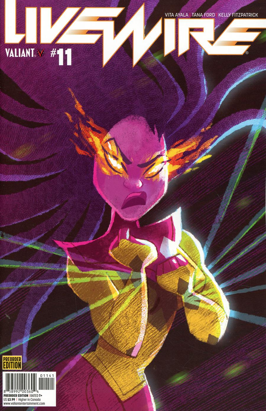 Livewire #11 Cover D Variant Kat Hudson Pre-Order Edition