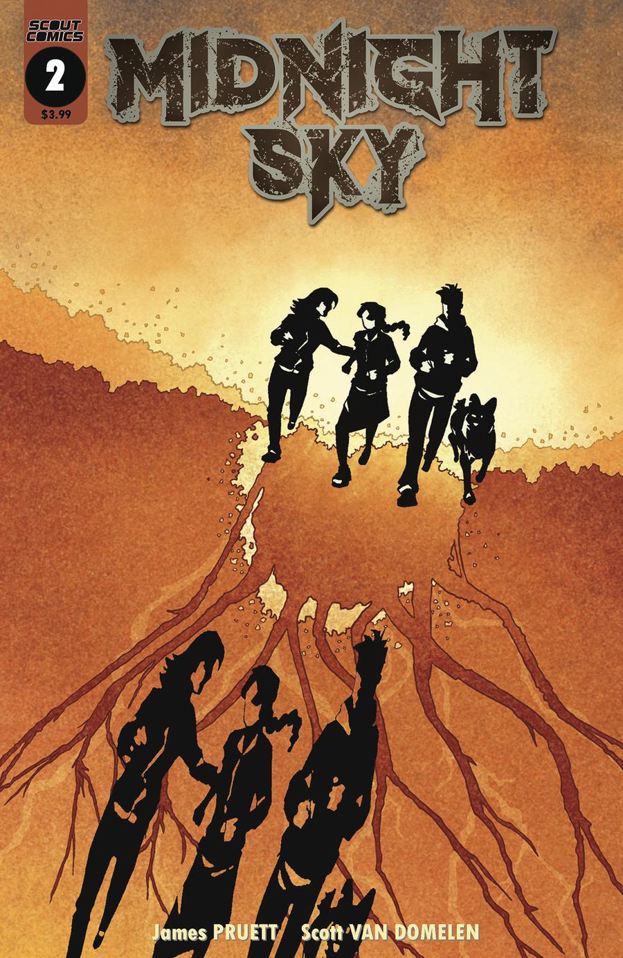 Midnight Sky #2 Cover B Variant Scott Van Domelen Invasion Of The Body Snatchers Homage Cover