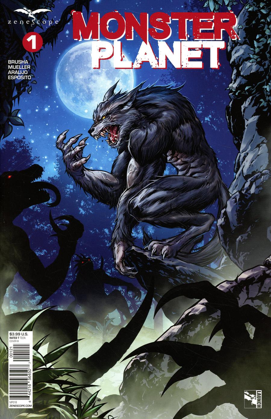 Monster Planet #1 Cover B Riveiro
