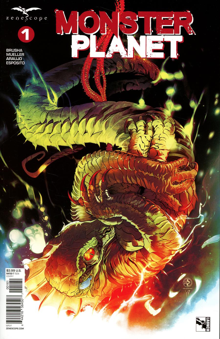 Monster Planet #1 Cover F Leonardo Colapietro