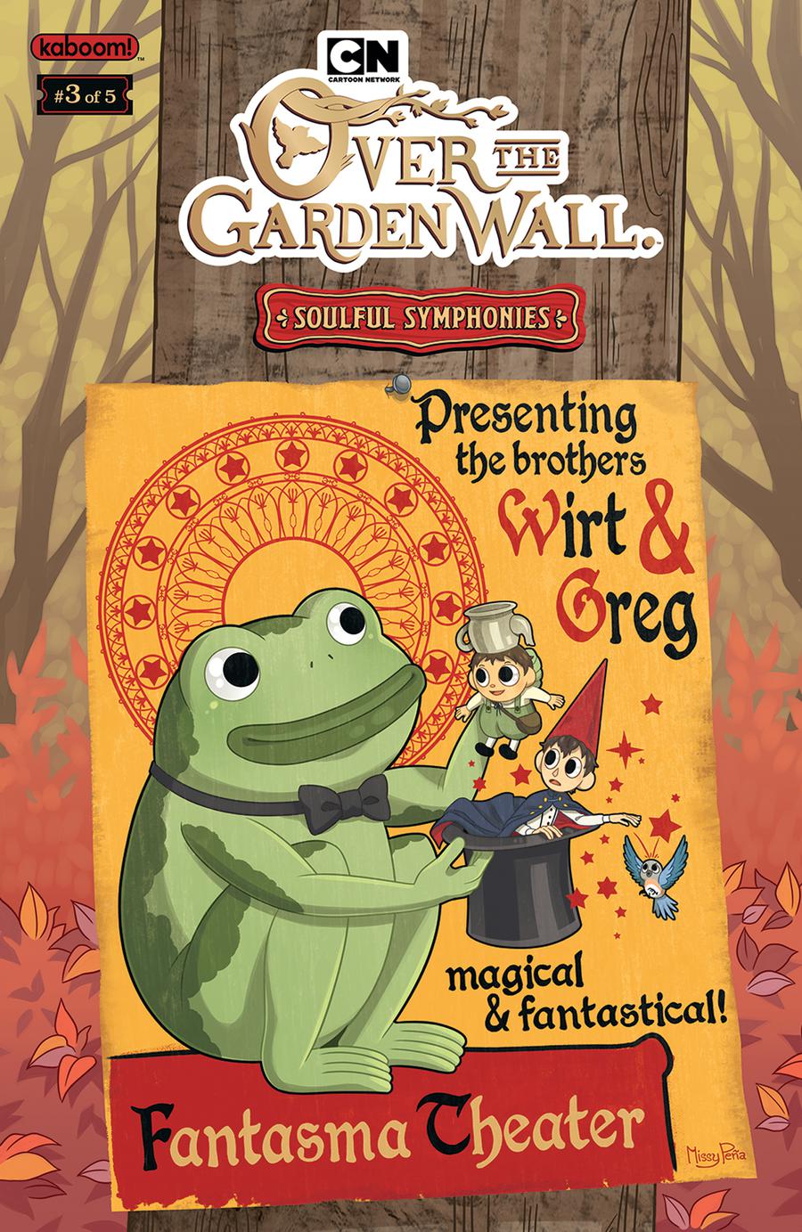 Over The Garden Wall Soulful Symphonies #3 Cover C Variant Missy Pena Preorder Cover