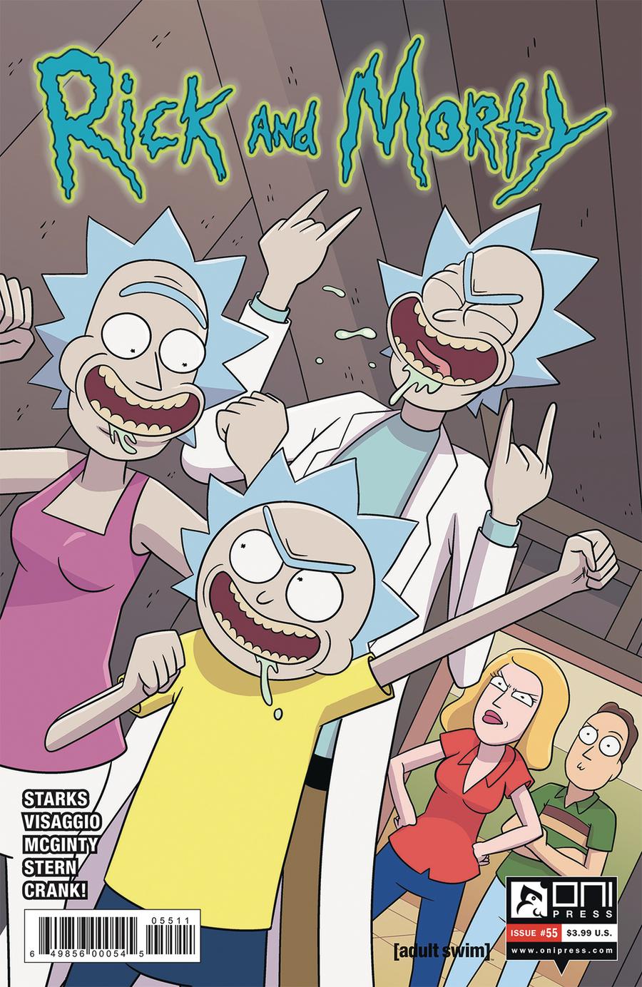 Rick And Morty #55 Cover A Regular Marc Ellerby Cover