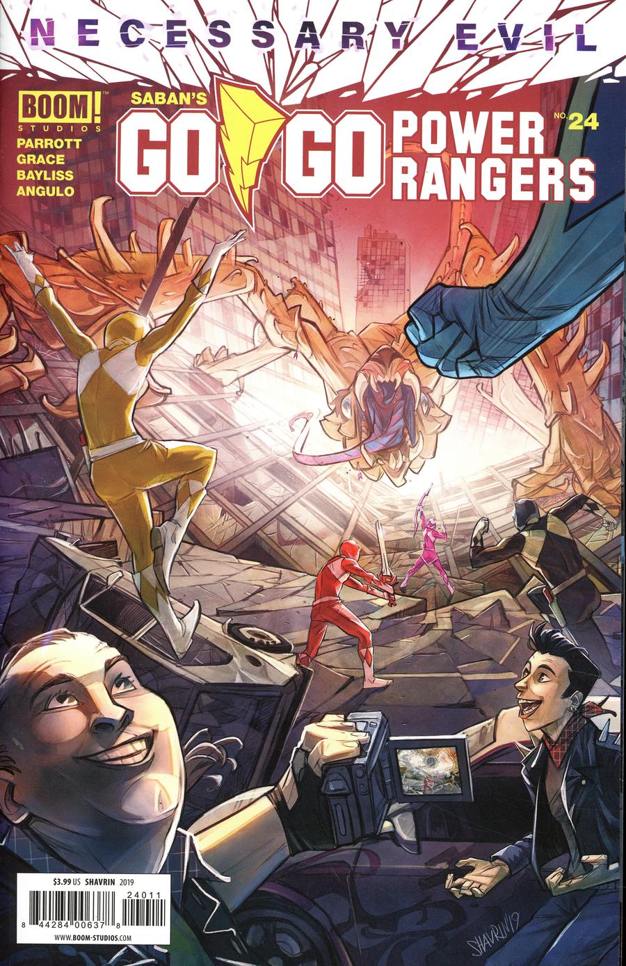 Sabans Go Go Power Rangers #24 Cover A Regular Ivan Shavrin Cover