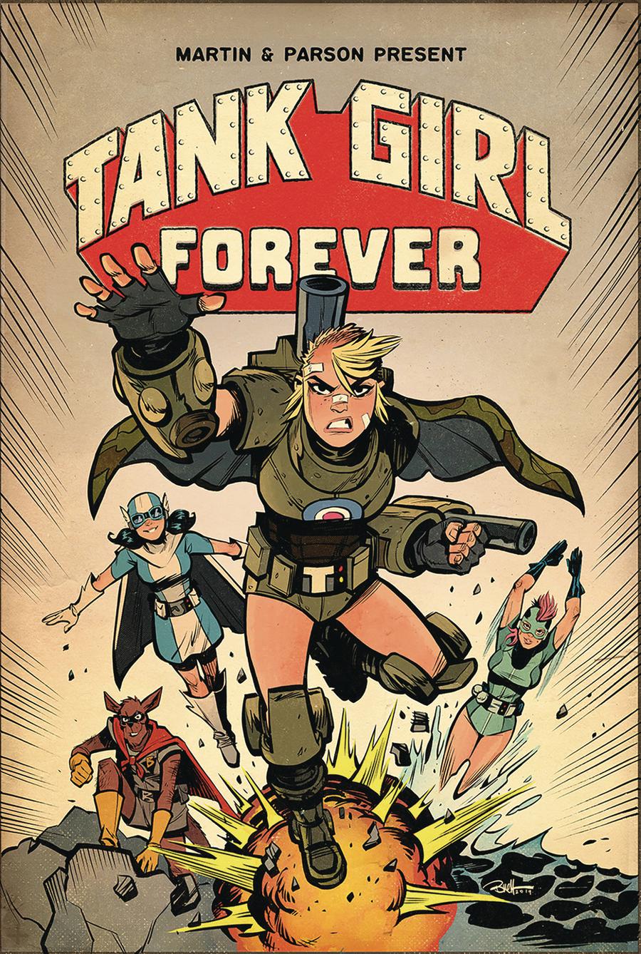 Tank Girl Vol 3 #8 Cover A Regular Brett Parson Cover