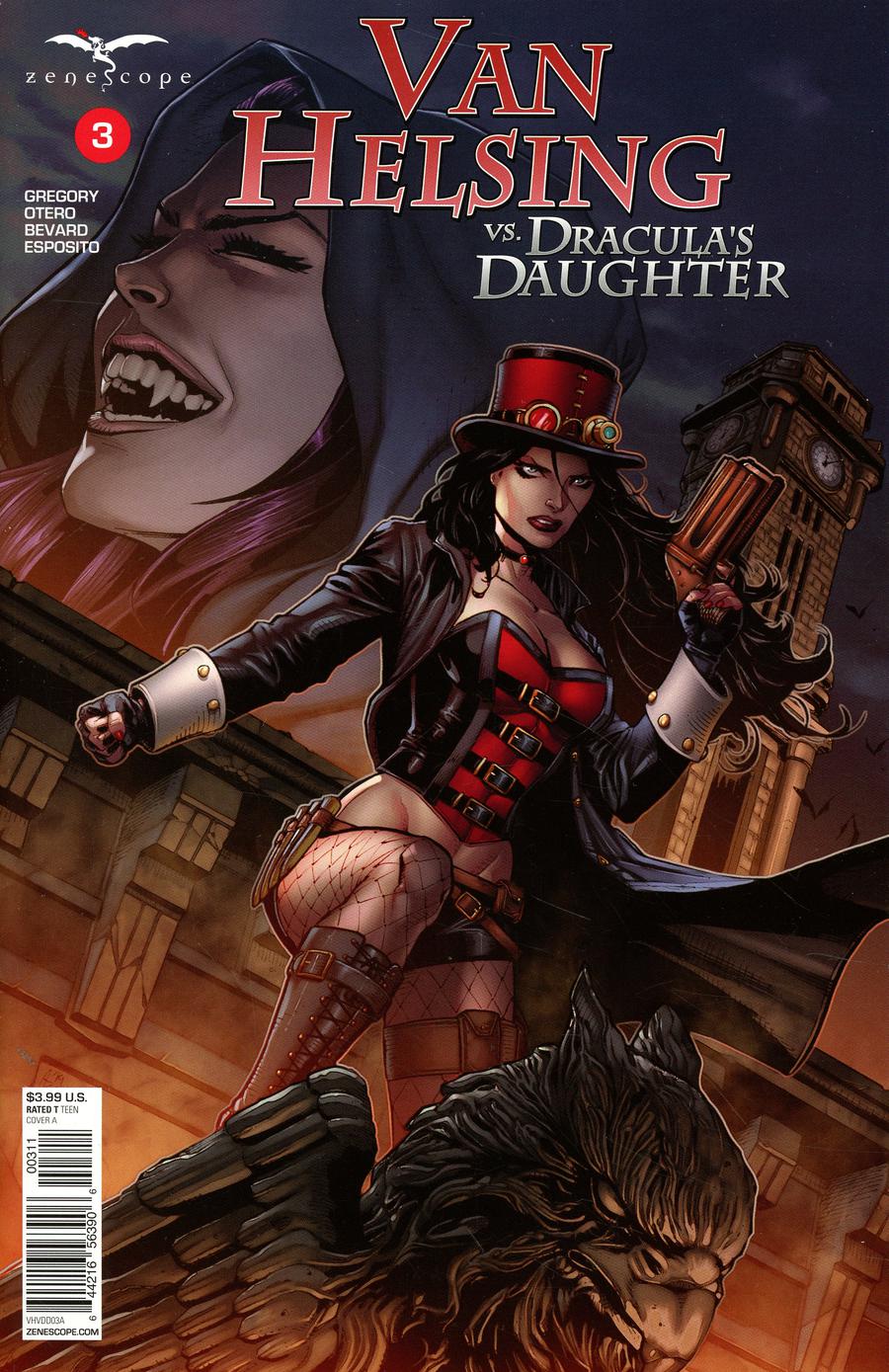 Grimm Fairy Tales Presents Van Helsing vs Draculas Daughter #3 Cover A Anthony Spay