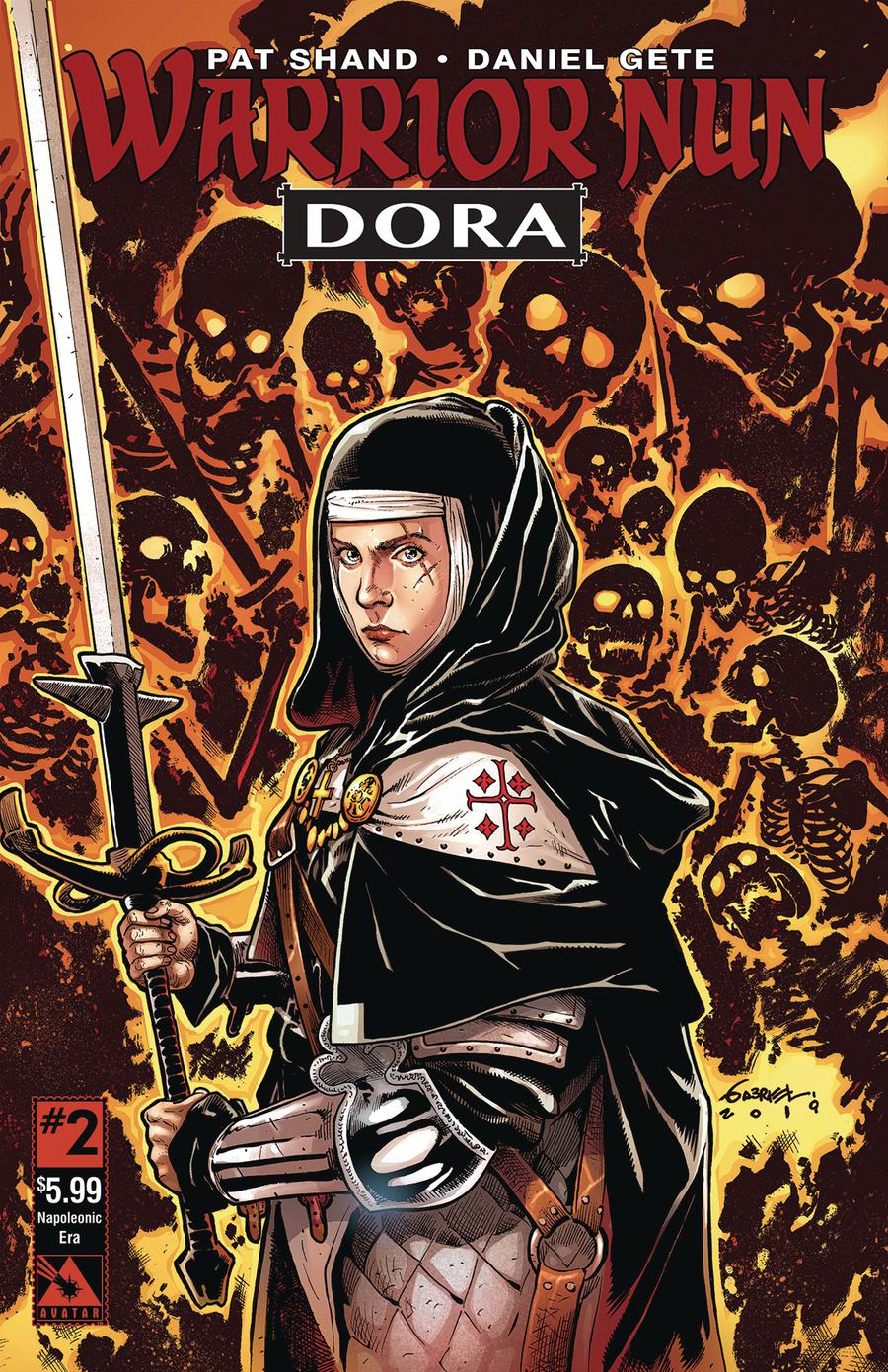 Warrior Nun Dora #2 Cover H Napoleonic Era Cover