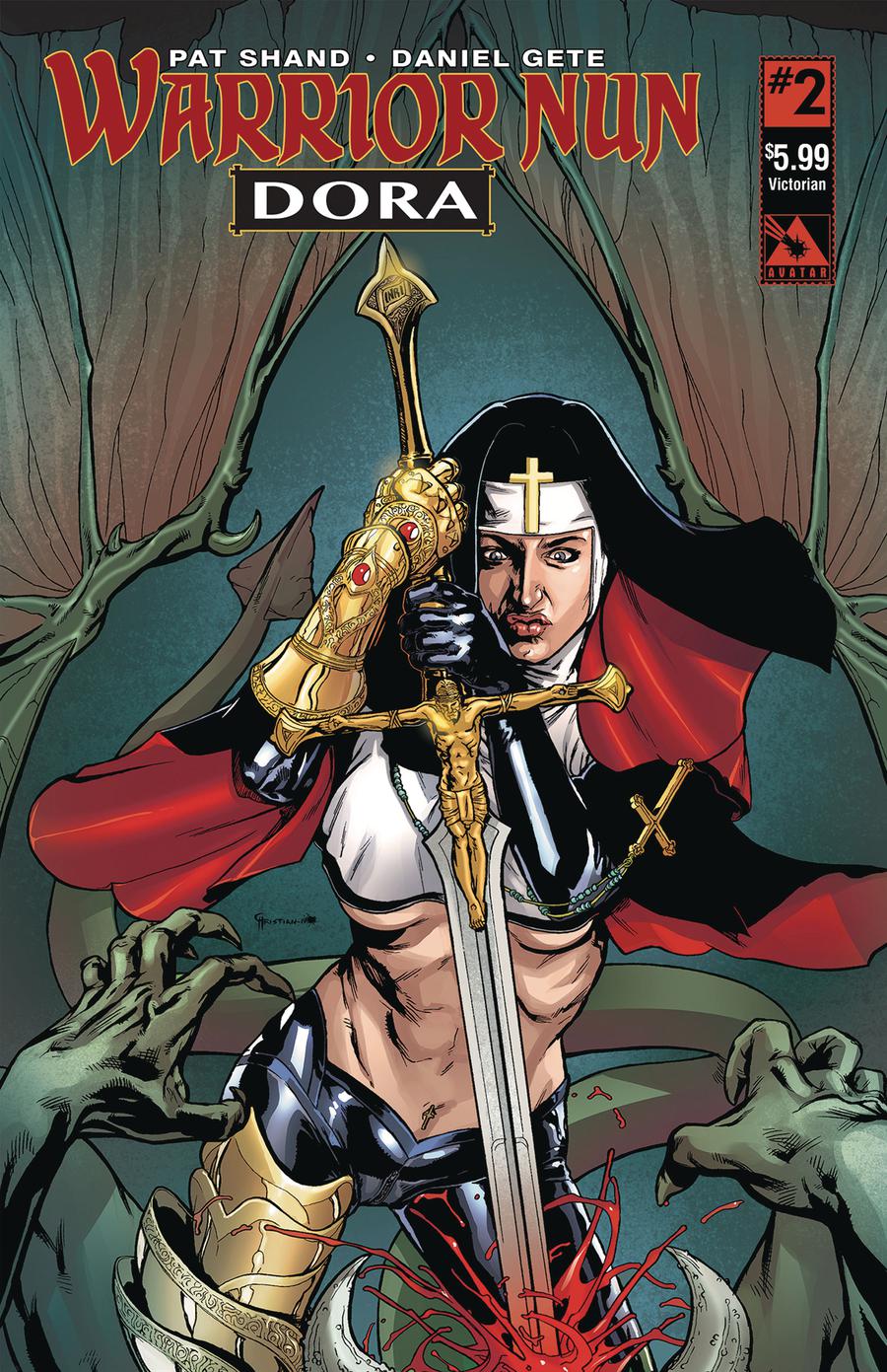 Warrior Nun Dora #2 Cover J Victorian Era Cover