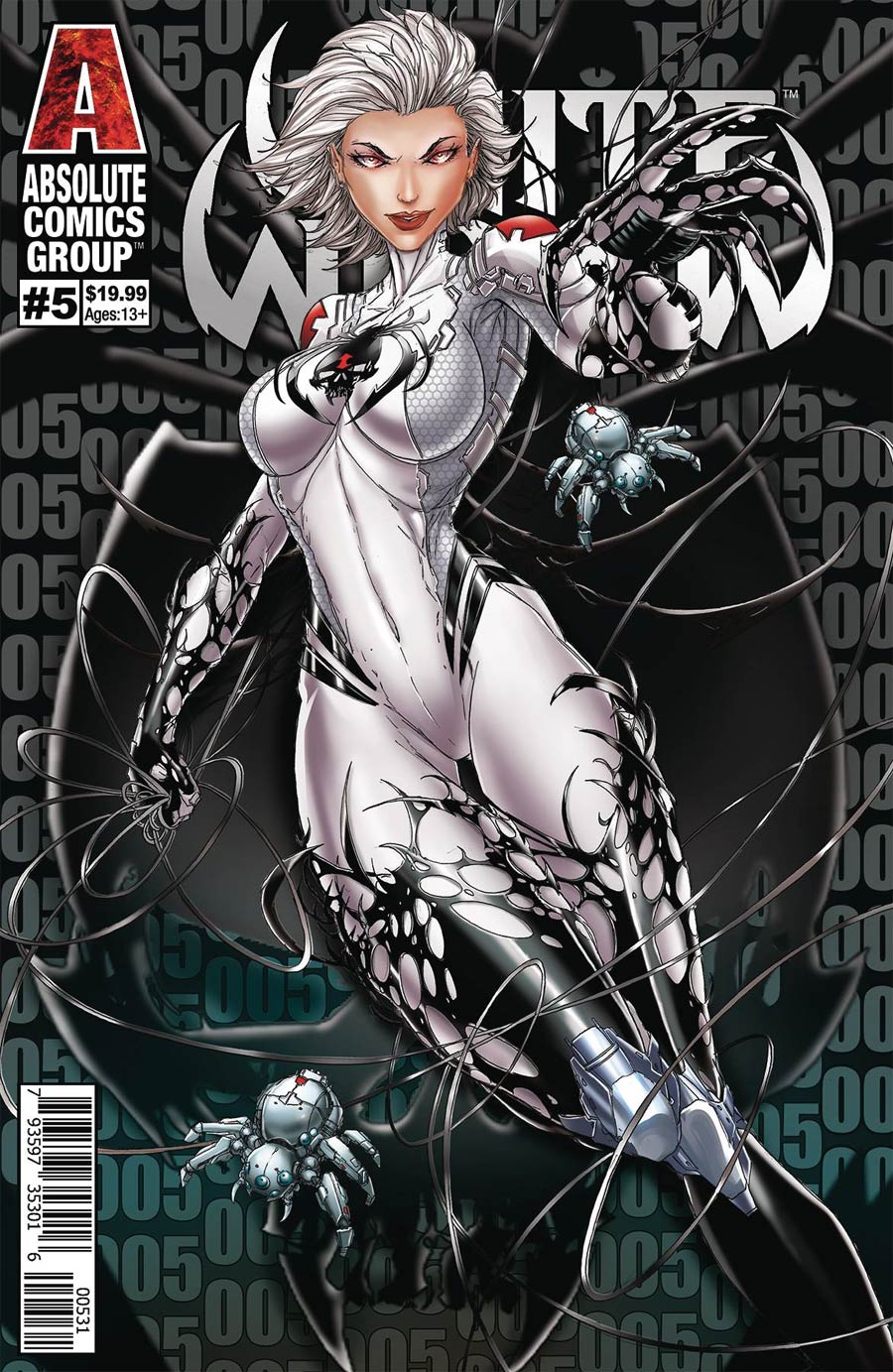 White Widow (Absolute Comics Group) #5 Cover C Variant Jamie Tyndall Wraparound Lenticular Cover