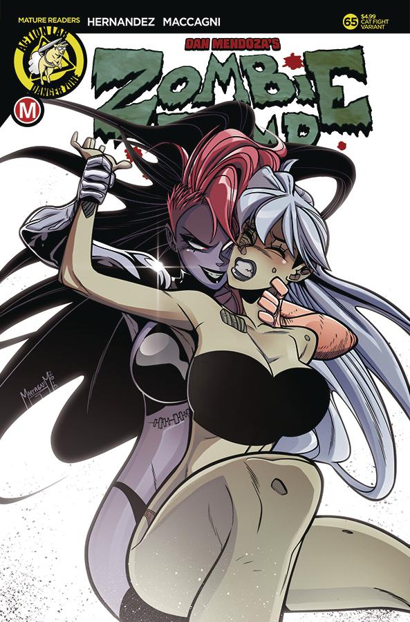 Zombie Tramp Vol 2 #65 Cover E Variant Amalgama Cat Fight Cover