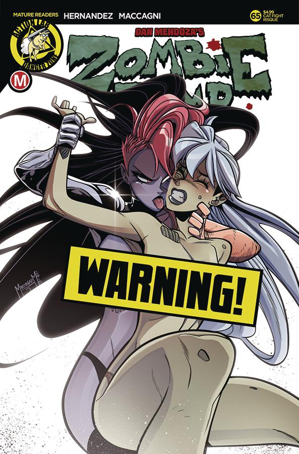 Zombie Tramp Vol 2 #65 Cover F Variant Amalgama Cat Fight Risque Cover