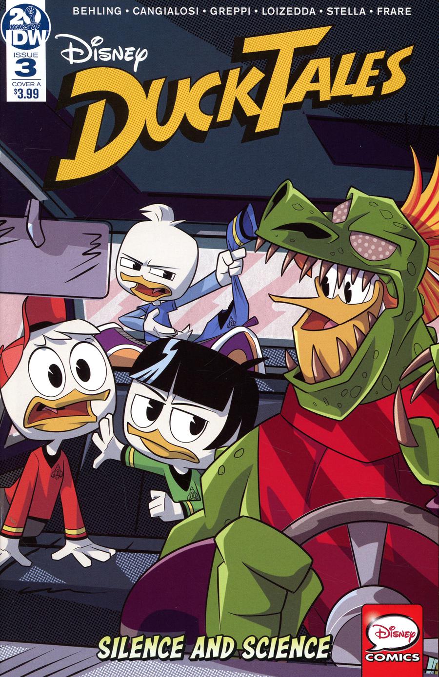 Ducktales Silence And Science #3 Cover A Regular Cover