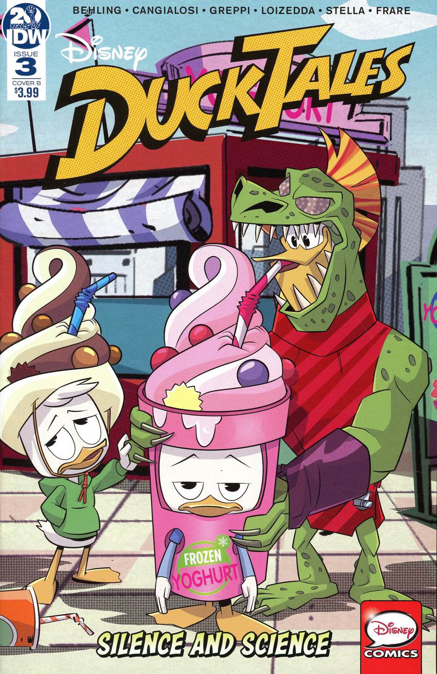 Ducktales Silence And Science #3 Cover B Variant Cover