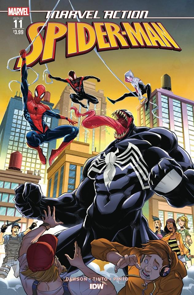 Marvel Action Spider-Man #11 Cover A Regular Davide Tinto Cover