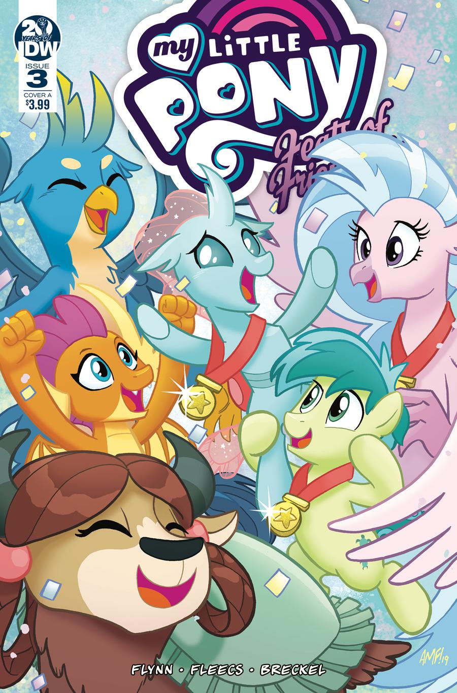 My Little Pony Feats Of Friendship #3 Cover A Regular Tony Fleecs Cover