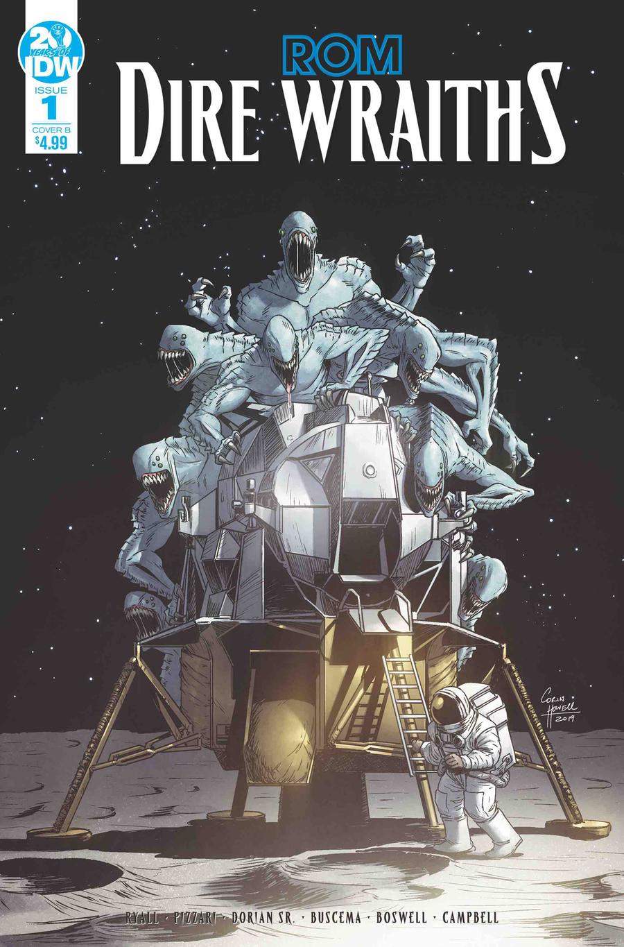 ROM Dire Wraiths #1 Cover B Variant Corin Howell Cover