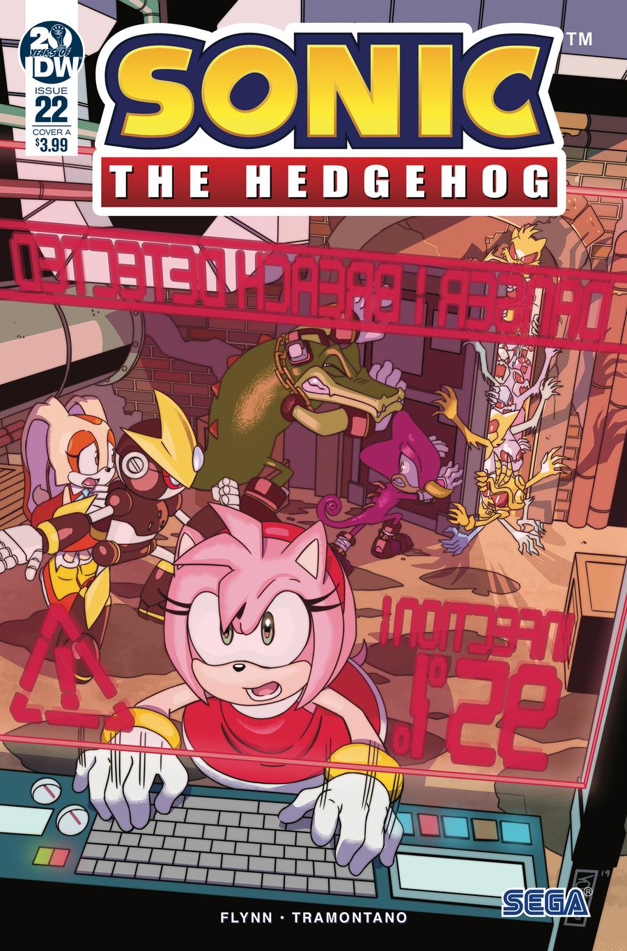 Sonic The Hedgehog Vol 3 #22 Cover A Regular Ryan Jampole Cover