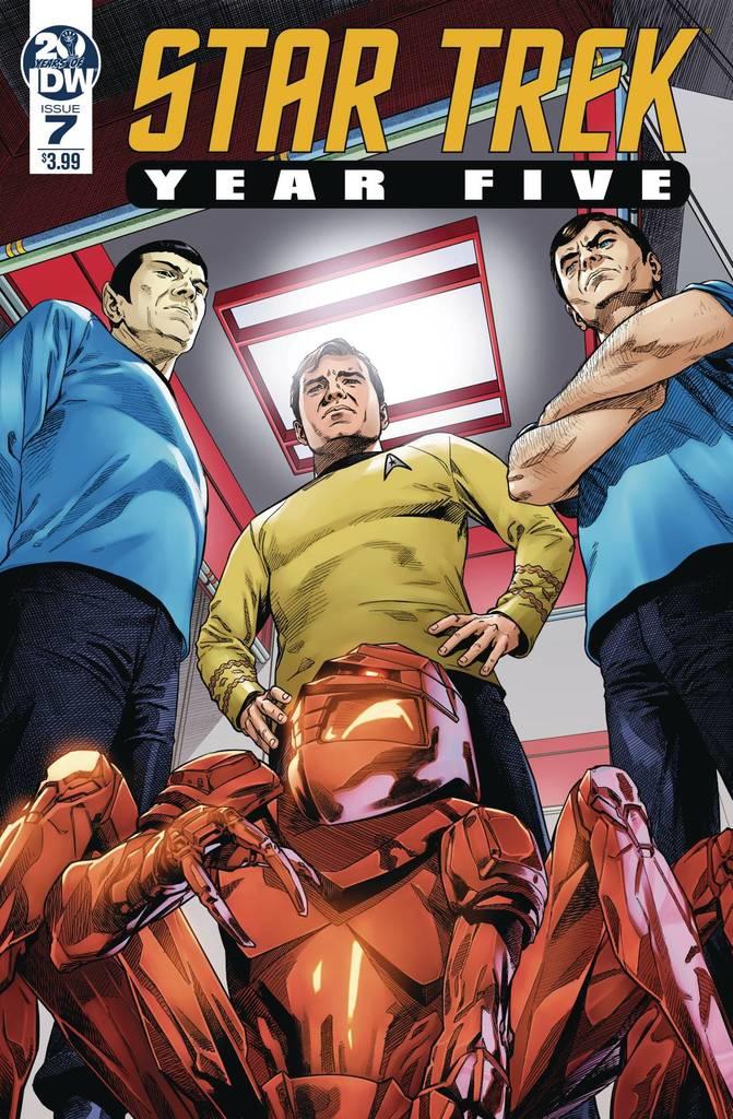 Star Trek Year Five #7 Cover A Regular Stephen Thompson Cover