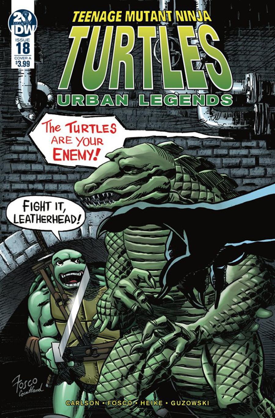 Teenage Mutant Ninja Turtles Urban Legends #18 Cover A Regular Frank Fosco Cover