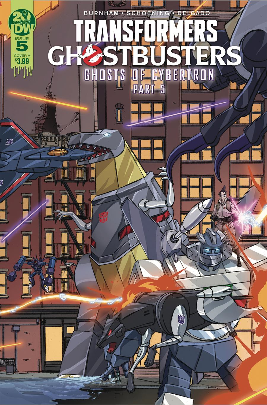 Transformers Ghostbusters #5 Cover A Regular Dan Schoening Cover