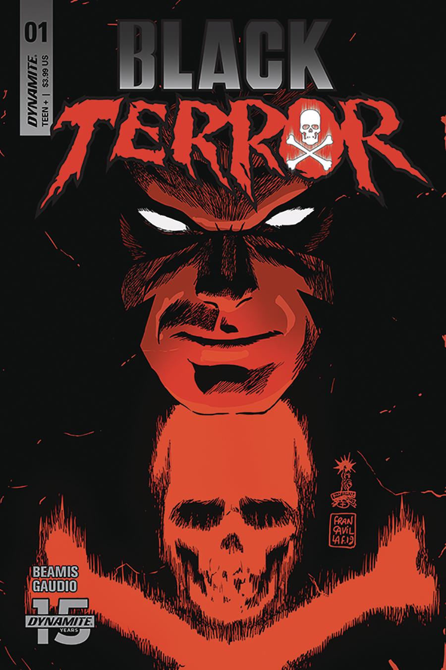 Black Terror Vol 4 #1 Cover A Regular Francesco Francavilla Cover