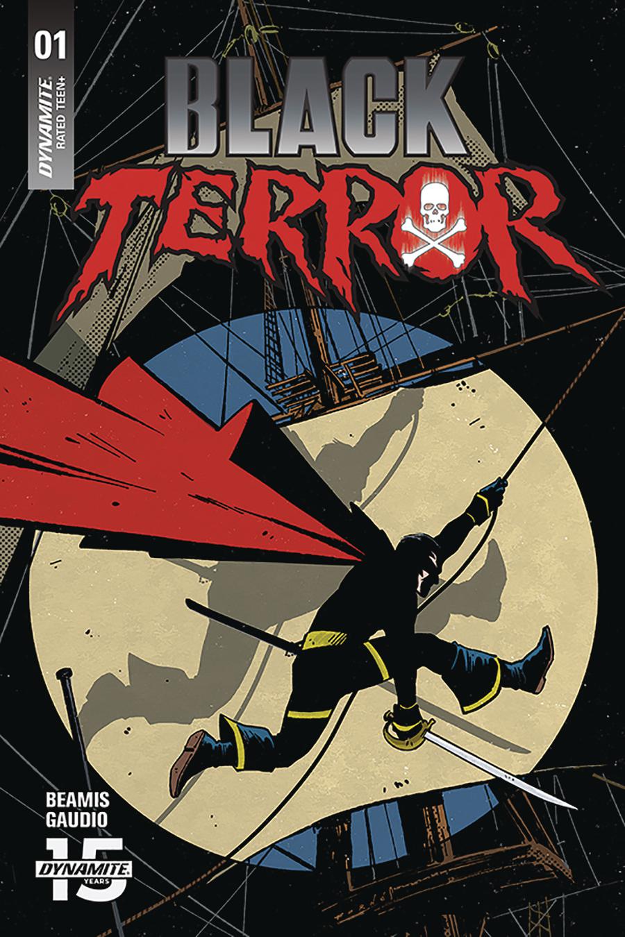 Black Terror Vol 4 #1 Cover B Variant Jorge Fornes Cover