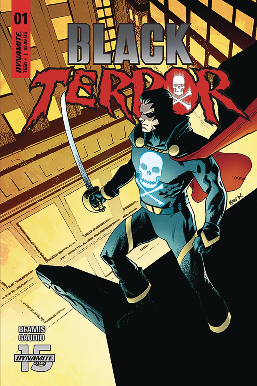 Black Terror Vol 4 #1 Cover E Variant Adam Gorham Cover