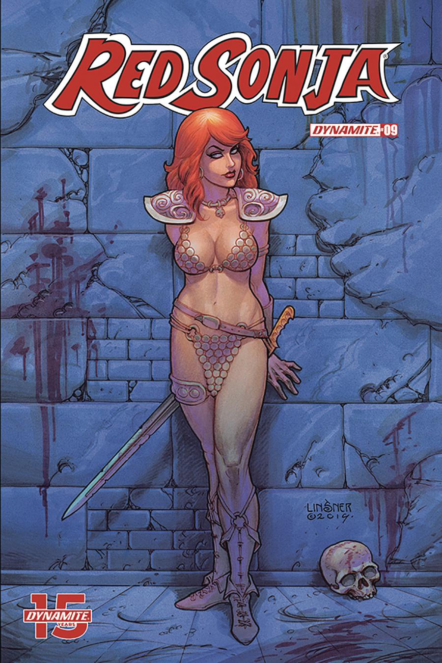 Red Sonja Vol 8 #9 Cover B Variant Joseph Michael Linsner Cover