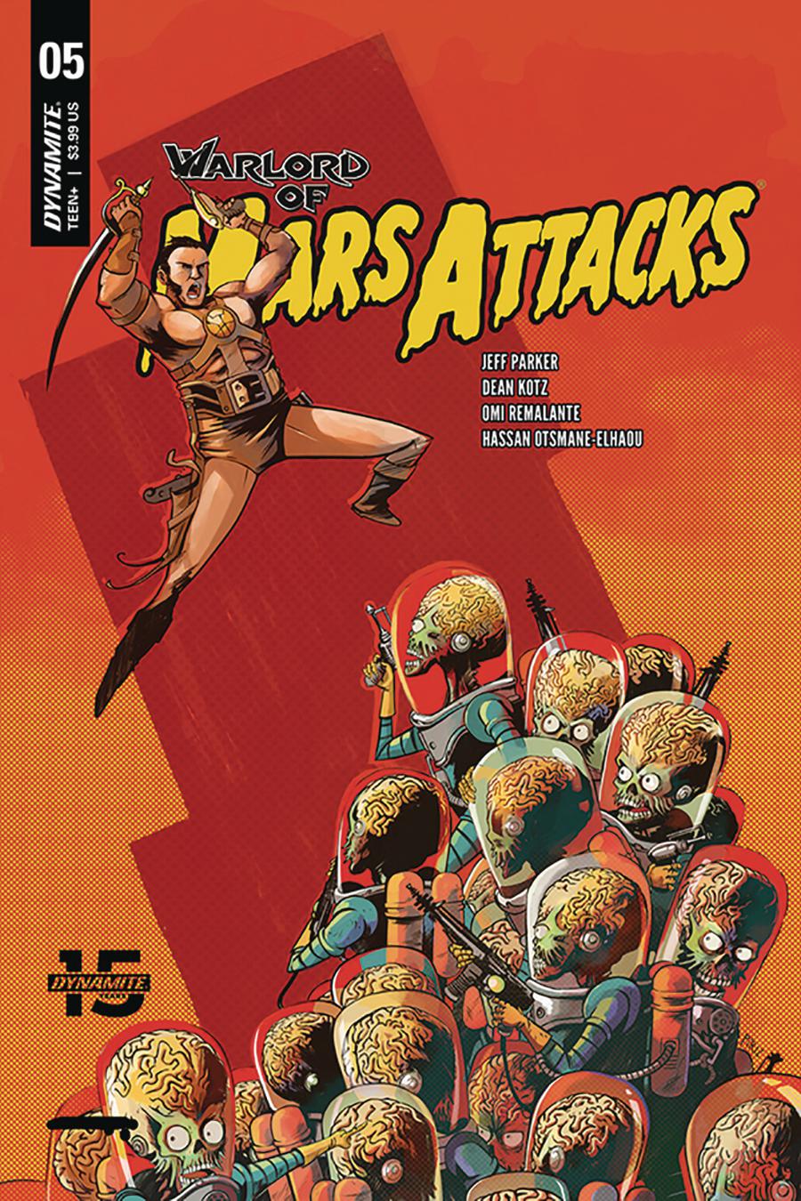 Warlord Of Mars Attacks #5 Cover B Variant Sebastian Piriz Cover