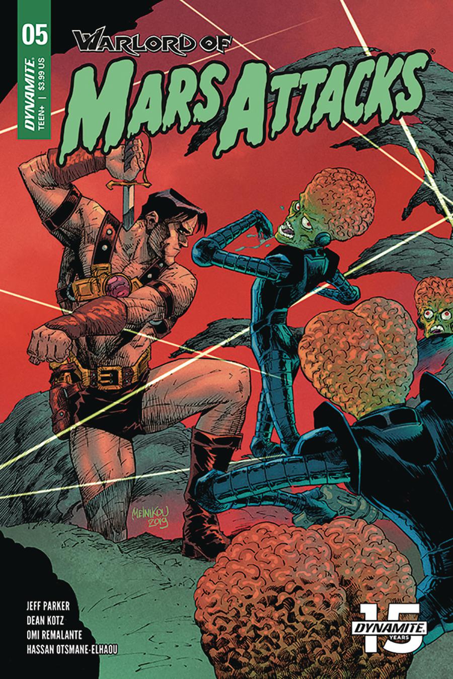 Warlord Of Mars Attacks #5 Cover C Variant Gleb Melnikov Cover