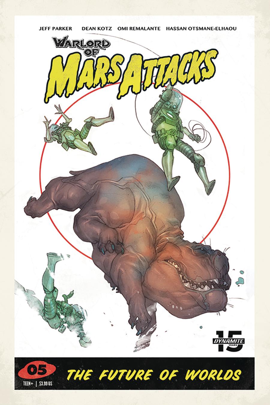 Warlord Of Mars Attacks #5 Cover D Variant Ben Caldwell Cover