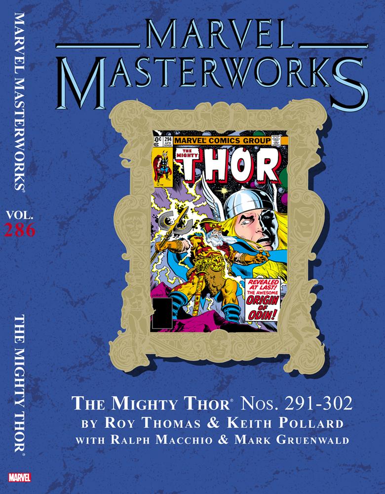 Marvel Masterworks Mighty Thor Vol 19 HC Variant Dust Jacket