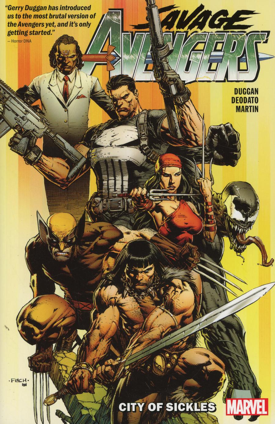 Savage Avengers Vol 1 City Of Sickles TP