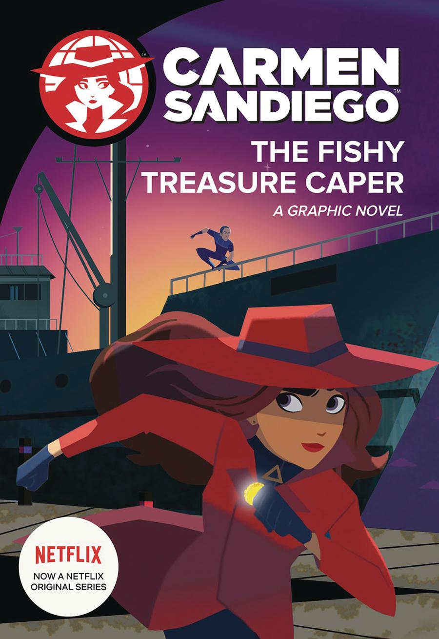 Carmen Sandiego Vol 2 Fishy Treasure Caper HC