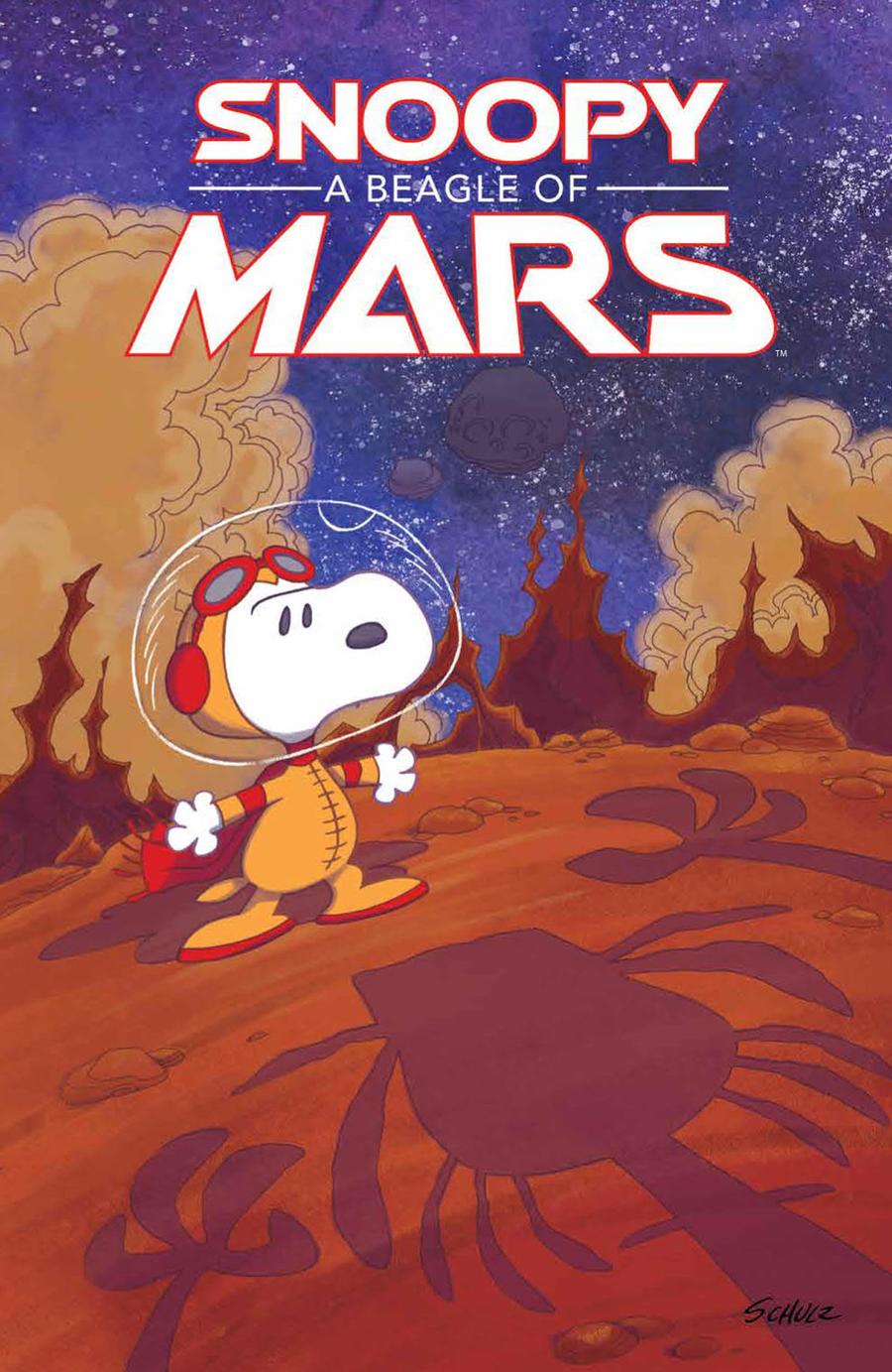 Snoopy A Beagle Of Mars Original Graphic Novel TP