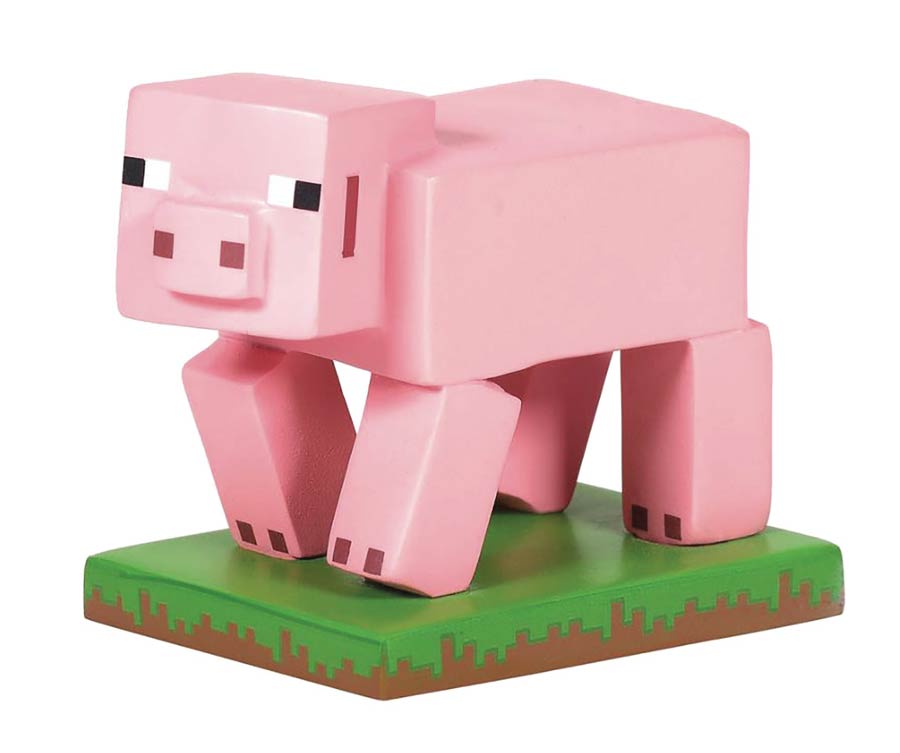 Minecraft Department 56 Figurine - Pig 1.75-Inch