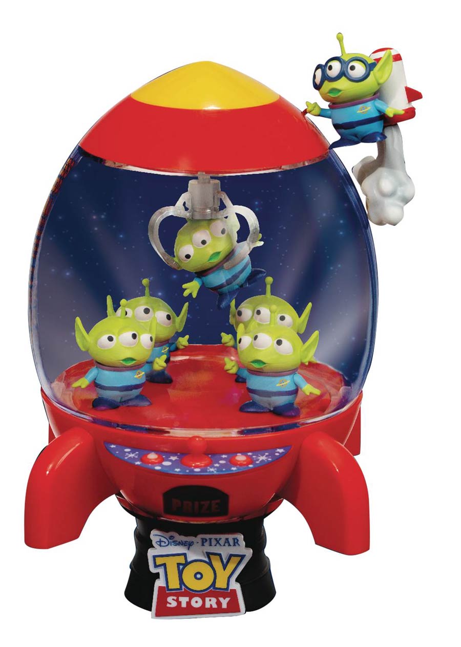 Toy Story DS-031 Aliens Rocket D-Stage Series Deluxe Previews Exclusive Statue