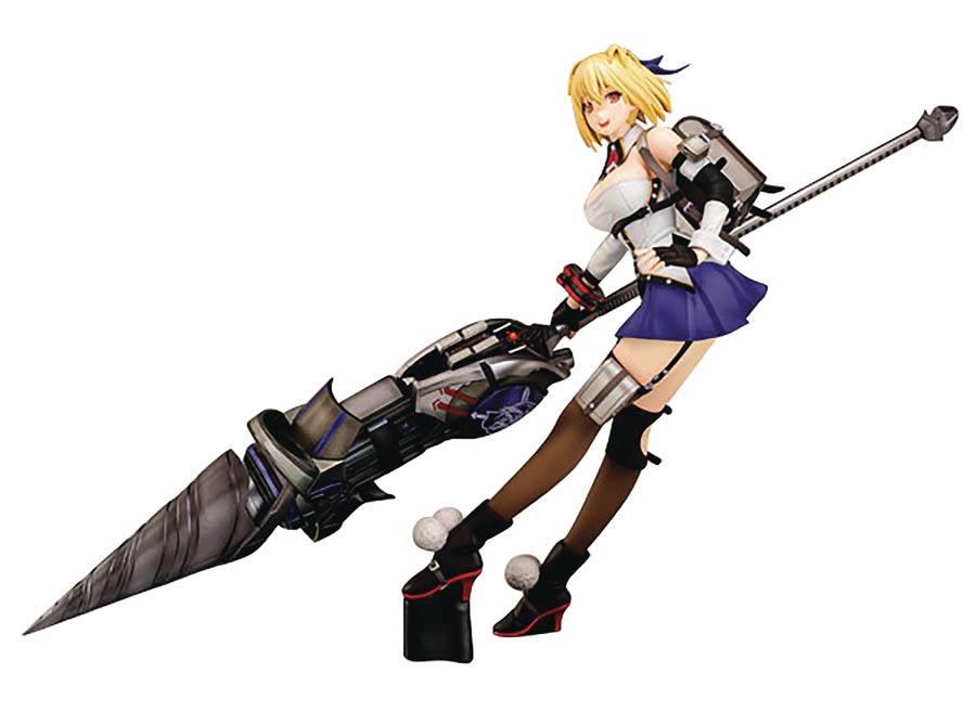 God Eater 3 Claire Victorious 1/7 Scale PVC Figure Amiami Smiling Version