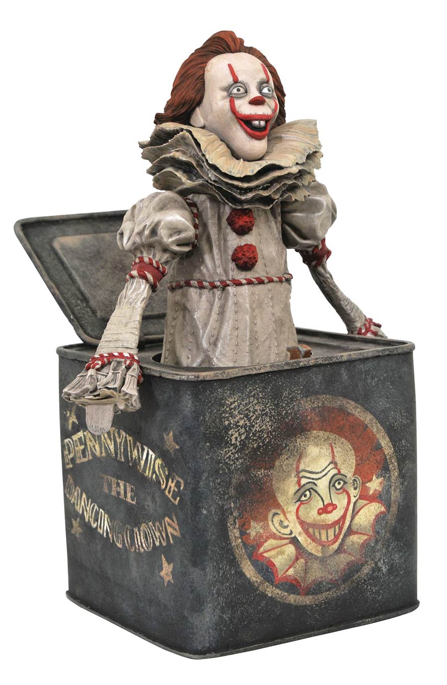 It Chapter 2 Gallery Pennywise In The Box PVC Statue