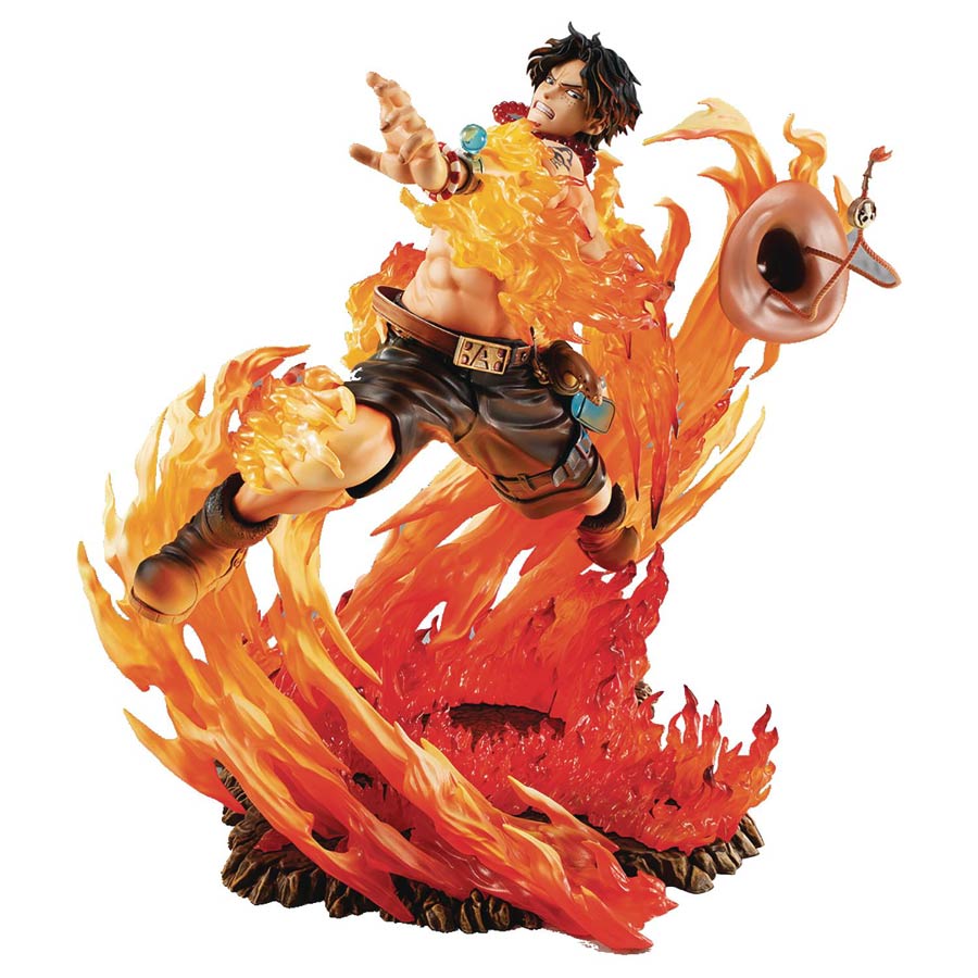 One Piece Portrait Of Pirates Neo-Max Portgas D Ace PVC Figure